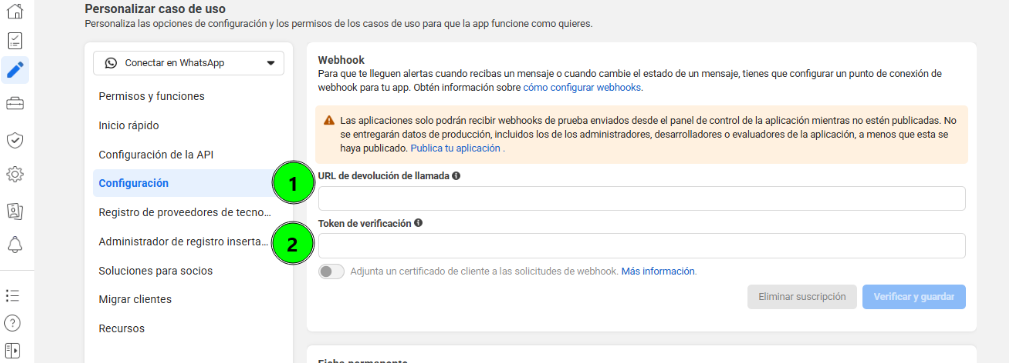 token y llamada al sistema